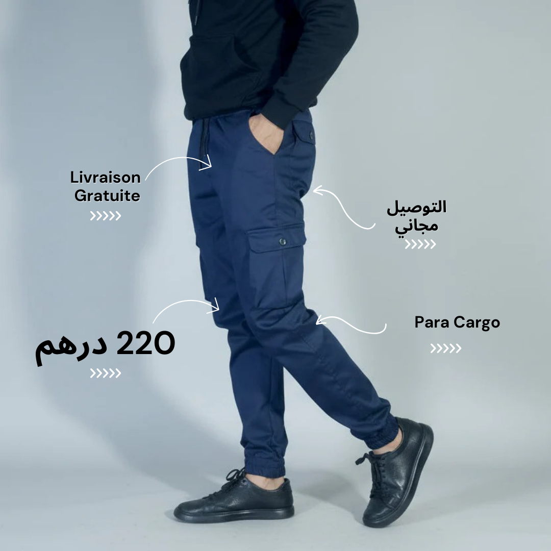 Pantalon Cargo Para Bleu