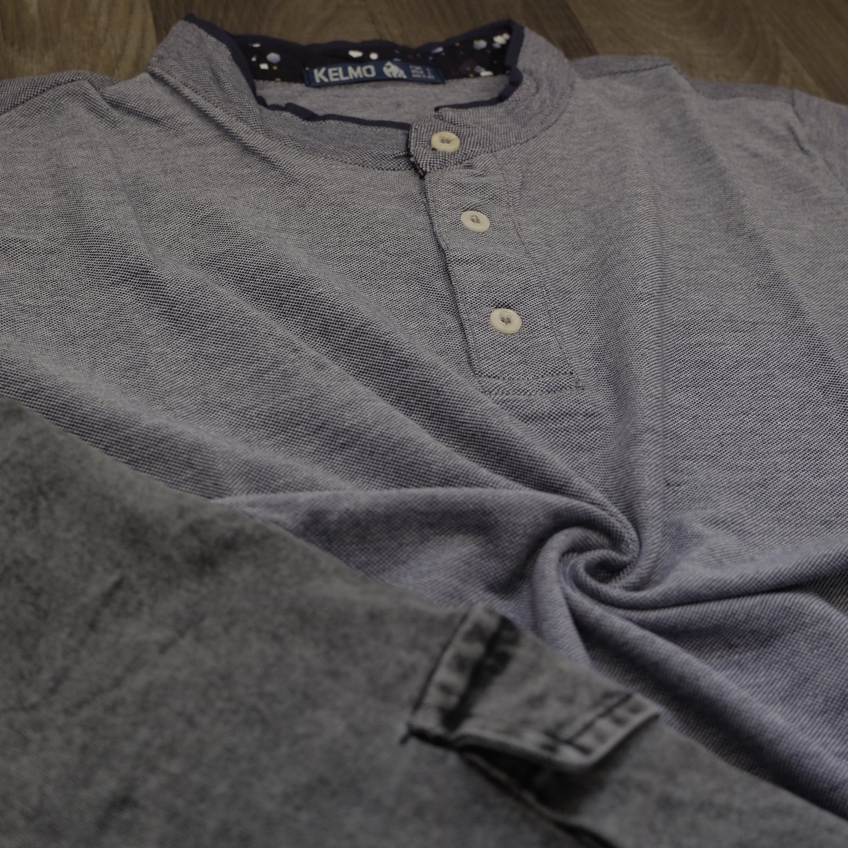 Ensemble Polo Gris Clair et Jean Gris Délavé