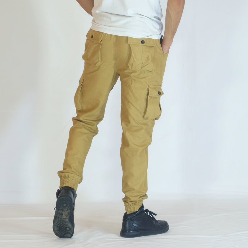 Pantalon Cargo Para Beige Sable