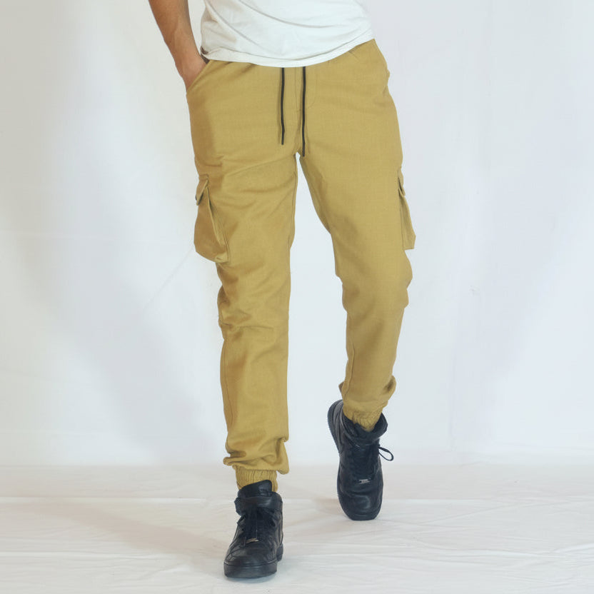 Pantalon Cargo Para Beige Sable